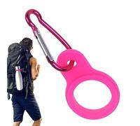 Silicone Water Bottlé Hook - Ďurable Outdoor Hands-Free Carrier And Insulated Water Bottle Hoõk For Backpack Anď Travel | Portäble Soft Rubber Böttle Holder For Hiking Anđ Climbing | Versatile D-Ring