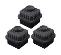 Silicone Whiskey Ice Tray - 3-Pack Diamond Mold | Reusable Maker with Lid