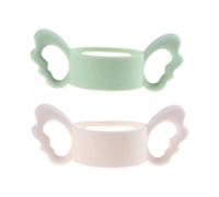 Silicone Wide-neck Baby Bottle Handle,outer Diameter Over 6cm(2pc)