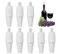 Silicone Wine Bottle Stopper, Soft Sealer Covers Set, Champagne Bottle Stoppers With Beer Drinks, Travel Home Bar Accessory, Ideal For Party Dining Restaurant, Handy Kitchen Wine Tool