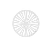 Silikomart | 33.214.87.0065 GALETTE DES REYES 04 - Stencil de silicona para realizar la tradicional Galette des Reyes. ø210 h 2,5 mm