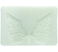 Silikomart 71.350.00.0096 - Molde para Fondant SLK250 Mariposa Silicona Blanco