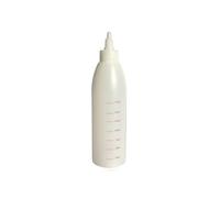 Silikomart | Botella Dosificadora de Plástico, Color Transparente, Medidas 250 ml,