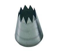 Silikomart |BS106, Boquilla de Acero Inoxidable para Sac a Poche, Agujero en Estrella, Ø 6 mm