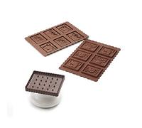 SILIKOMART - CKC 12 Cookie Monsters Slim - Kit para Hacer Galletas, Tema Monstruos, Color marrón