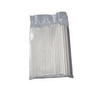 silikomart | Easypop Set 50 Palitos de Papel, Color Blanco, Medidas Ø3,8 h120 mm, Made in EU