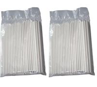 Silikomart | Easypop Set 50 Palitos de Papel, Color Blanco, Medidas Ø3,8 h120 mm, Made in EU (Paquete de 2)