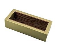 Silikomart | KIT MAGIC WOOD, Set con Moldes de Silicona para Tronchetto + Tapete de Silicona, Antiadherente, Diseño 3D, 296 x 130 mm, h 72 mm, Volumen 1300 ml, Made in Italy