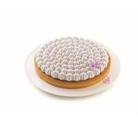 Silikomart - KIT TARTE MERINGUé - SET ANILLO + TAPETE DECORATIVO DE SILICONA ø250 MM