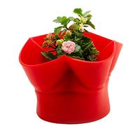 Silikomart | Lily 01 Cesta Multiusos de Silicona, Color Rojo, Medidas Ø200 h100 mm, Made in Italy