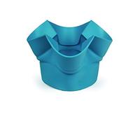 Silikomart | Lily 01 Cesta Multiusos en Silicona, Color Aguamarina, Medidas Ø200 h100 mm, Made in Italy