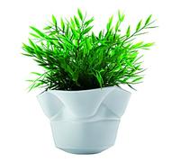 Silikomart | Lily 01 Cesta Multiusos en Silicona, Color Blanco, Medidas Ø200 h100 mm, Made in Italy