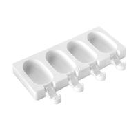 Silikomart - GEL01 Mini Classic - Molde de silicona 38 x 73 h 18 mm, GEL01M Mini Classic, color blanco