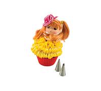 Silikomart | Mini Decor Tube 13, Boquilla decorativa de acero inoxidable para Sac a Poche, Tamaño Ø 18 mm