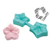 Silikomart | Molde de Silicona, Forma Petunia, Medidas Ø40 mm, Made in Italy