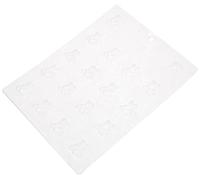 Silikomart | Molde de Silicona para Chocolate o Gelatinas, Forma de Osito Corazón, Material Plástico/Polietilentereftalato, Color Transparente, Medidas 10 x 205 x 325 mm,