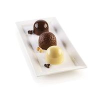 Silikomart Puff Molde de Silicona n.8 h52mm, Ø62mm, 1 Liter, Crema