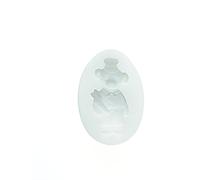 Silikomart | Molde de Silicona para Pasta de Azúcar BAKER BEAR, Molde para Decoraciones de Pasteles, Tema Príncipe, Medidas 115 gr,