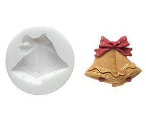 Silikomart | Molde de Silicona para Pasta de Azúcar BELL, Molde para Decoraciones de Pasteles, Tema Príncipe, Medidas 100 x 30 x 140 mm