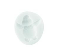 Silikomart | Molde de Silicona para Pasta de Azúcar DUCK, Molde para Decoraciones de Pasteles, Tema Príncipe, Medidas 15 x 14 x 4 mm,