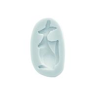 Silikomart | Molde de Silicona para Pasta de Azúcar KANGAROO, Molde para Decoraciones de Pasteles, Tema Príncipe, Medidas 126 x 100 x 33 mm,