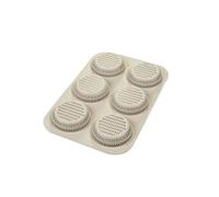 Silikomart - BURGER BREAD - MOLDE DE SILICONA N.6 HAMBURGER ø80 H 20 MM