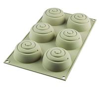 Silikomart Mini GIROTONDO Molde de Silicona h37mm, Ø68mm, Gris, 30 x 17,5 x 3,8 cm