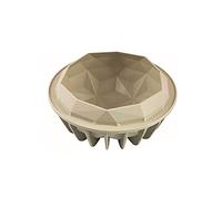 silikomart | Moldes de Silicona para Tartas Modern GEMMA, Antiadherente, Pack de 1 Molde Silicona Reposteria, Diseño 3D, Ø 180 h 90 mm, Volumen 1590 ml, Made in Italy