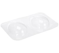 Silikomart | Molde Huevo de Chocolate SK300, Pack de 1 Molde Huevo de Chocolate Grande, 140 x 100 h 50 mm, Made in Italy