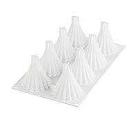 silikomart Moldes de silicona para pasteles - Astro 95 - Accesorios profesionales para cocina y pastelería - Moldes de una porción para pasteles