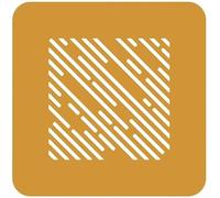 Silikomart Plantilla de silicona para decoración de alimentos de 6-5/16 pulgadas x 6-5/16 pulgadas en total, paquete de 2 - Línea