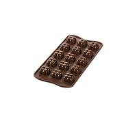Silikomart SCG51 3D Molde de Silicona n.15 Choco Game 22x22 h 20 mm