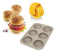 Silikomart - Set Bake 'N Roll y Burger Bread