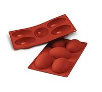 Silikomart SF041 Mezzo UOVO Molde de Silicona 102x73 h 36 mm