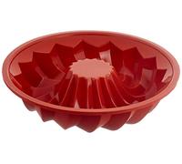 Silikomart SFT224 Donut de Silicona h60 mm + Anillo Ø240 en Nylon + CAV.cl, Rojo