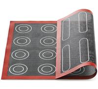 silikomart | SFT306 Molde de tarta de silicona CUADRADO, antiadherente, Pack de 1 Molde de tarta con anillo de seguridad, 228 x 228 mm, h 50 mm, Volumen 2,3 l, Made in Italy