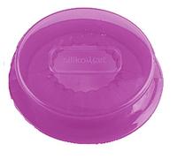 Silikomart | Tapa de Silicona CAPFLEX XL, Color Rosa, Medidas Diámetro 105 mm, Elástica y Lavable en Lavavajillas,