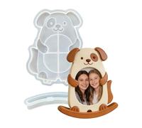 Silikon Formen Resin - Leichtes Entformen Niedliche Bastelvorlagen, Hund Katze Epoxid Gießform, Flexible Detailtreue | Kreative Gestaltung Für Gips Bilderrahmen Wohn Deko Kunst Projekte