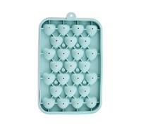 Silikon Gefrierformen - Herzform Flexible Wiederverwendbare Lebensmittelechte Form | Cocktail Eiswürfelform | Eiswürfel Form für Whisky Kaffee Küche Party Getränke Camping Schokolade