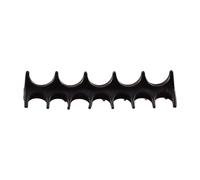 Silikon Make-up Pinselhalter Ständer - Nagelbürsten Organizer | Rutschfester Kosmetik Aufbewahrungsständer | Tisch Organizer Für Make-up Pinsel Stifte Maniküre Werkzeuge Büro Bad, Negro , Se référer