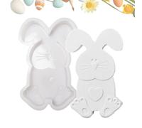 Silikonformen - 3 D-Kaninchenform | Silikonform Für | Silikonform Osterhasenstatue | Kinder- Und Erwachsenenfreundliche Gussform, Einfaches Herauslö Für Kuchen, Mousse, Schokolade