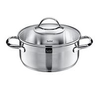 Silit Achat Pot, Acero Inoxidable, Plateado, 20 cm