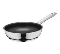 Silit Calabria - Sartén de inducción (20 cm, revestimiento de acero inoxidable, mango de acero inoxidable, apto para horno