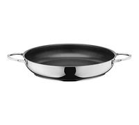 Silit Calabria - Sartén de inducción (32 cm, acero inoxidable, mango de acero inoxidable, apta para horno, para asar suavemente)