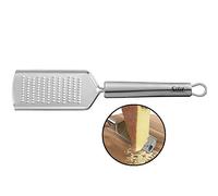 Silit Classic Line - Rallador de queso (25 cm, acero inoxidable pulido, universal, apto para lavavajillas)