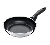 Silit Domus Sartén, Antiadherente recubierta, Acero Inoxidable Pulido, 24 cm