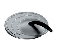 Silit - Tapa antisalpicaduras para sartenes de hasta 28 cm, acero inoxidable, apta para lavavajillas