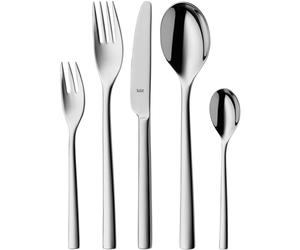 Silit Trend Juego de Cubertería para 6 Personas 30 Piezas Cuchillo Monobloc Crominox Acero Inoxidable Pulido, Anticorrosivo, Resistente a los arañazos, Durable, Apto para lavavajillas