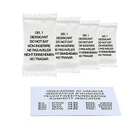 Silital, Micro Bolsa Desecantes en Tyvek, Gel de Sílice, Reparación de Humedad (50 Bags, 1 g)