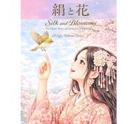 Silk and Blossoms: Adult Coloring Book: A Japanese Princess’s Quiet Life in Old Japan | 50 Relaxing Designs